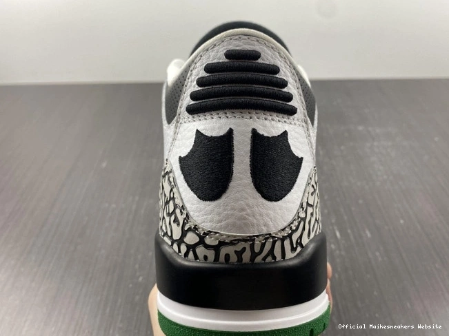 Official Maikesneakers White Oregon Jordan 3 Retro Crew 594282233 Pit Ducks 0808